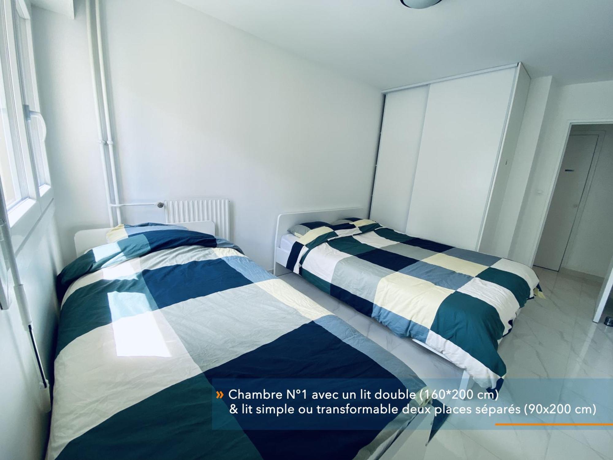Appartement Parisien Neuf, Moderne Avec Une Grande Salon, 2 Chambres, 4 Lits, Parking Gratuit, 15Min De Paris Et 13 Min Aeroport Orly Витри-сюр-Сен Экстерьер фото