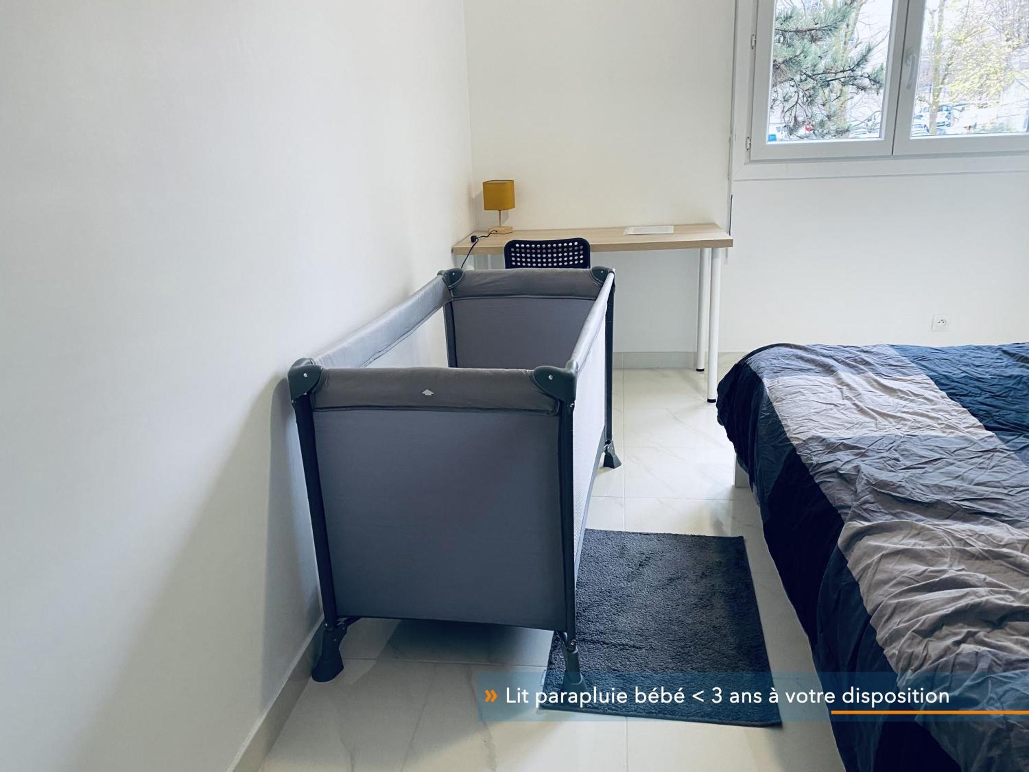 Appartement Parisien Neuf, Moderne Avec Une Grande Salon, 2 Chambres, 4 Lits, Parking Gratuit, 15Min De Paris Et 13 Min Aeroport Orly Витри-сюр-Сен Экстерьер фото